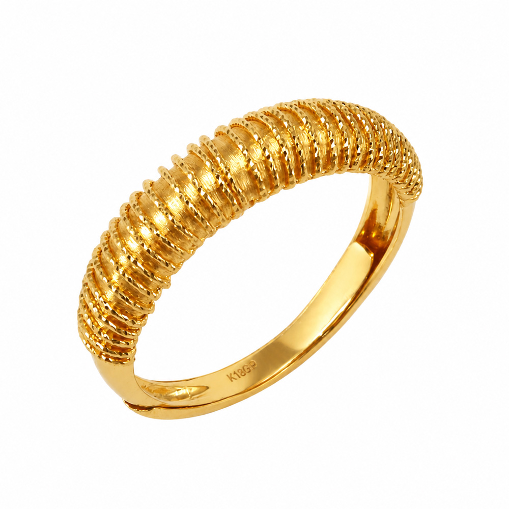 黃金戒指 – 金絲